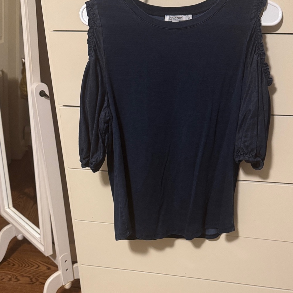 Chico's Dark Blue Tank Top